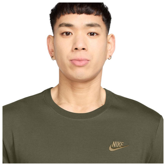 Nike Ανδρική κοντομάνικη μπλούζα Sportswear Club Nike Ανδρική κοντομάνικη μπλούζα Sportswear Club